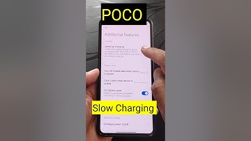 How to fix slow charging problem in poco/redmi