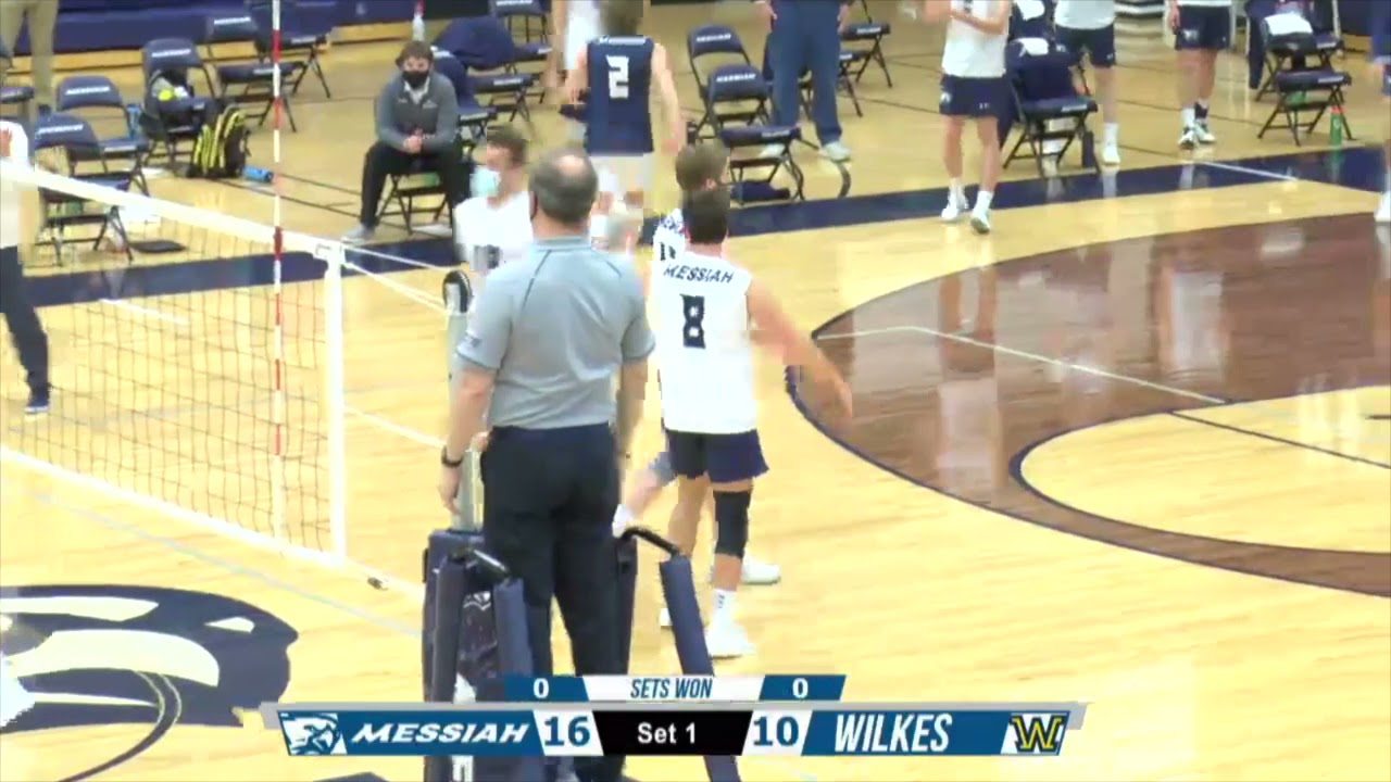 Messiah Men's Volleyball Highlight of the Night Apr. 3, 2021 YouTube