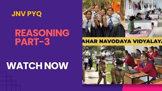 REASONING PART-3 JNV ENTRANCE FOR CLASS-6