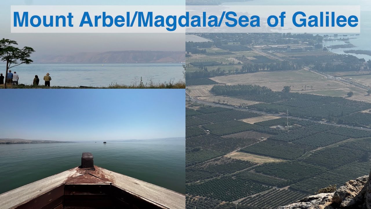 Footsteps in Israel: Mount Arbel / Magdala ? Sea of Galilee - YouTube