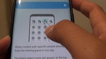 Samsung Galaxy S9: How to Enable / Disble Direct Share (Quick Sharing)