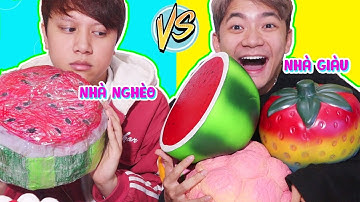 SQUISHY GIẤY KHỔNG LỒ VS SQUISHY THẬT KHỔNG LỒ - Làm Squishy Giấy Khổng Lồ