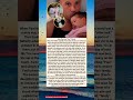 It's not justafriendshipfrom the nameofhis babygirl tothe deliveryofthe bridean unforgettable legacy