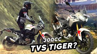 Tvs Tiger? New Adventure Bike Rtx 300 For India Launched