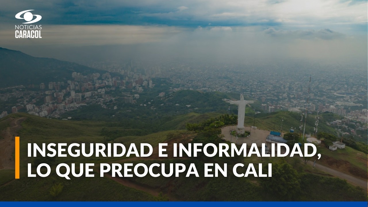 Los jóvenes de Cali exponen las problemáticas de su ciudad: inseguridad, desempleo e informalidad