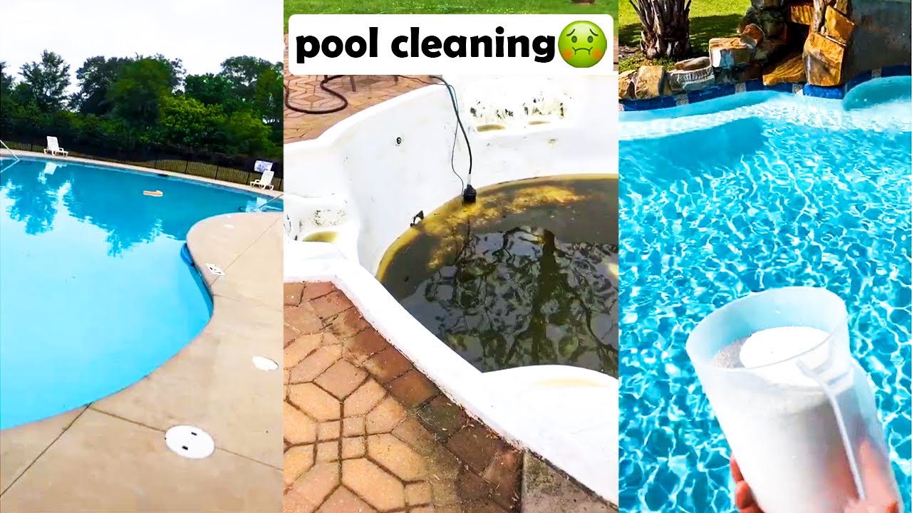 Pool Cleaning TikTok Compilation Part 1
