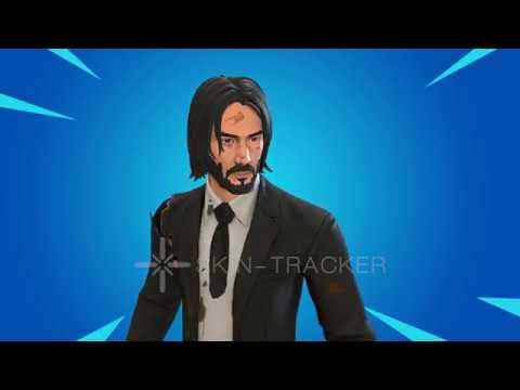 4k Fortnite John Wick Damaged Variant 3d Model Preview Youtube