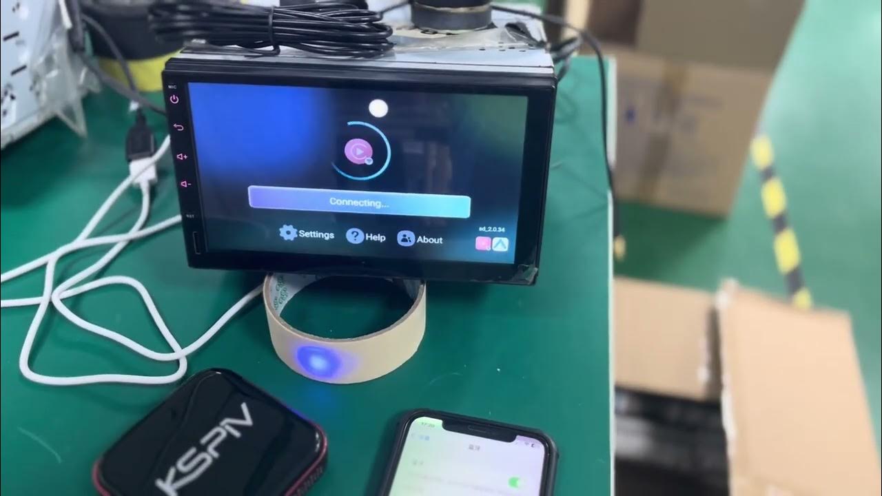 how to use KSPIV android carplay ai box with your original oem car