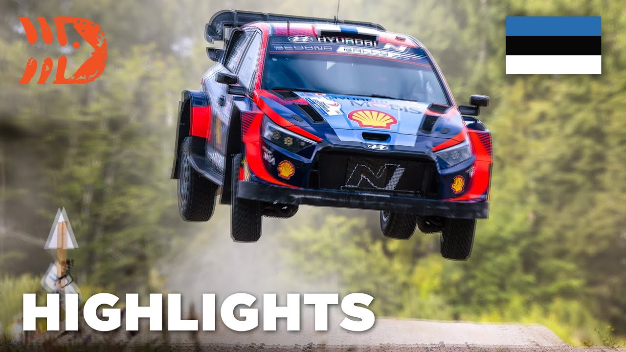 ⁣Podium Battle Builds - WRC Rally Estonia 2023 Saturday Morning Highlights