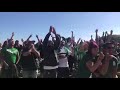 Mexican Fans Celebrate with South Koreans - World Cup 2018