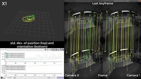 Demo of KSF on TUM-VI raw room1 sequence