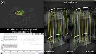 Demo of KSF on TUM-VI raw room1 sequence