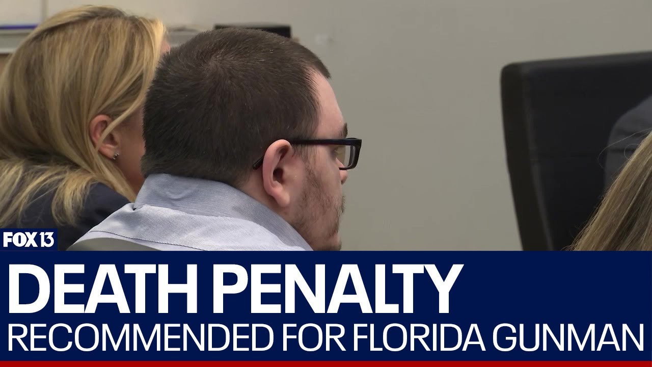 Florida man who killed 5 in bank shooting hears jury recommend death sentence