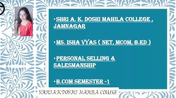 Fy bcom ssp lecture 25 by pro Ms Isha Vyas