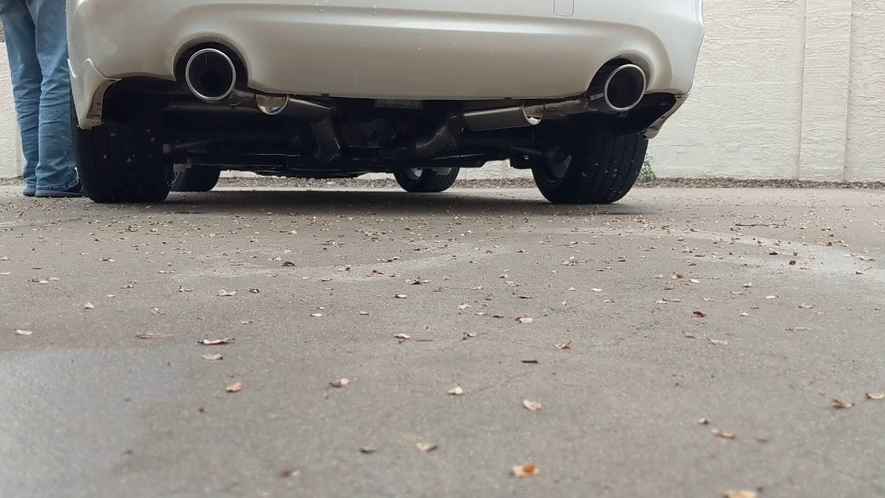 Q50 3.7 OPTIMUS FULL CAI, NON RESONATED 2.5" HELMHOLTZ AXLE BACK YouTube