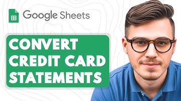 How to Convert Credit Card Statements to CSV, Excel or Google sheets [2025 Guide]