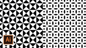 How to create Seamless Geometric Patterns in Adobe Illustrator | ksagafoor