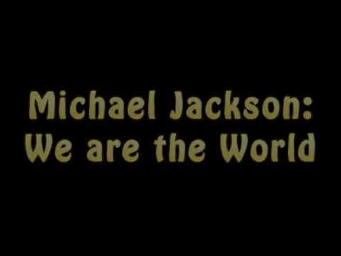 Michael Jackson  We Are the World Lyrics