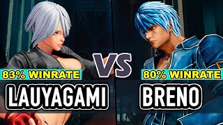 KOF XV ▰ LAUYAGAMI (Ángel / Hinako / Chizuru) vs BRENO YAGAMI (K' / Ramón / Iori)