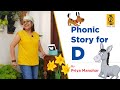 Phonic story for d