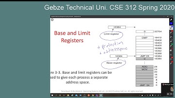 CSE 312 Spring  2020 Apr 06 Virtual memory