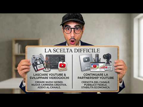 E ora? Molliamo YOUTUBE per creare VIDEOGIOCHI?