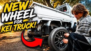 New Wheels On KEI Truck!