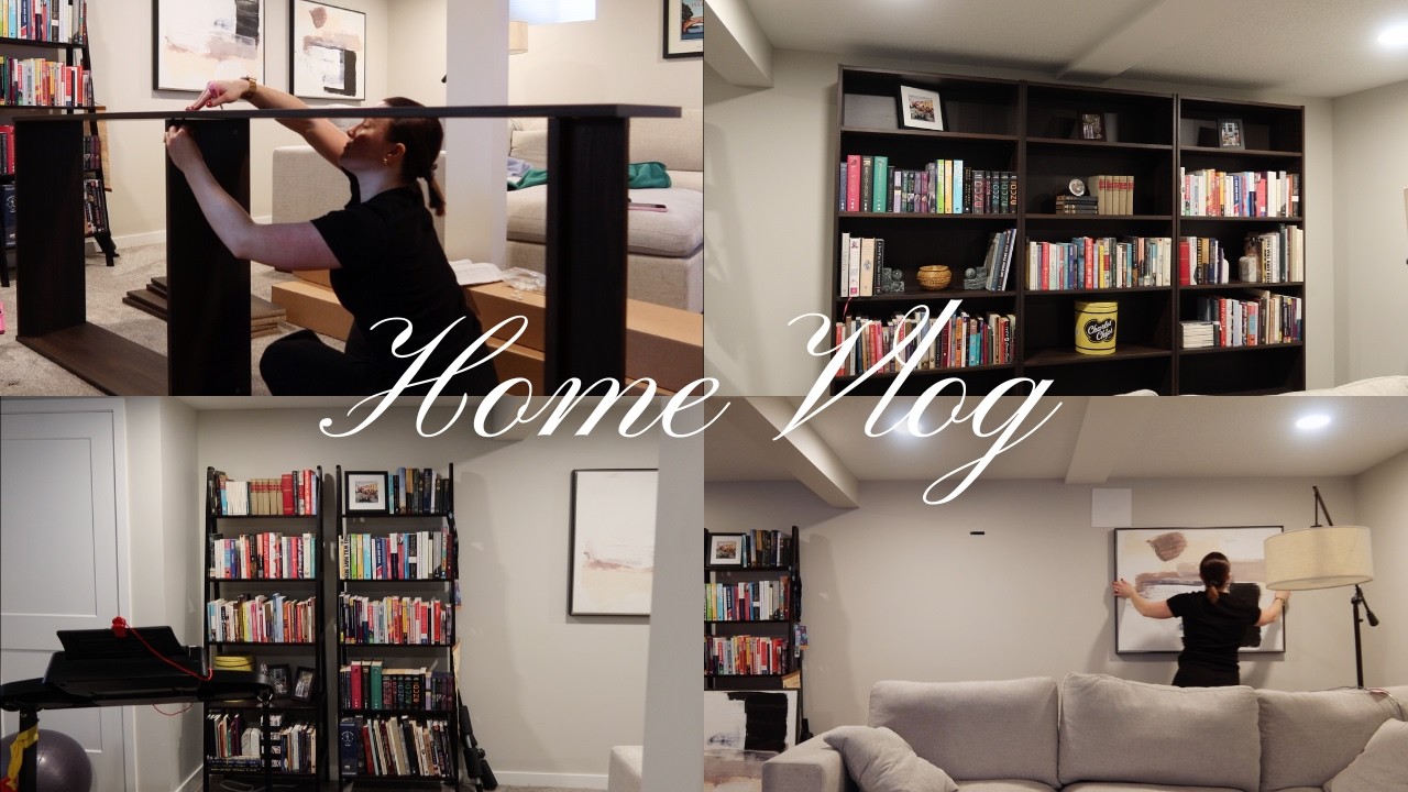 IKEA Billy Bookcase | DIY Built-In Shelves