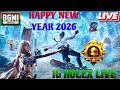 HAPPY NEW YEAR 2026 BGMI FUNNY GAME PLAY IN LIVE STREAMING :/ROAD TO 2K
