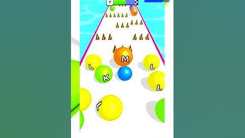 AZ Run - 2048 ABC Runner 7 Level - Best Gameplay Walkthrough Android, iOS Games #shortsviral