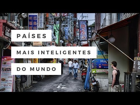 Vídeo: Gráfico Dos Países Mais Inteligentes Do Mundo