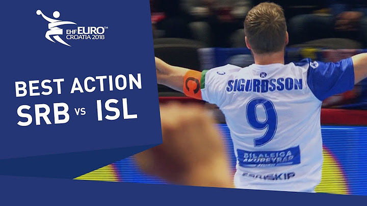Sigurdsson scores after a 7 metre try | Men's EHF EURO 2018