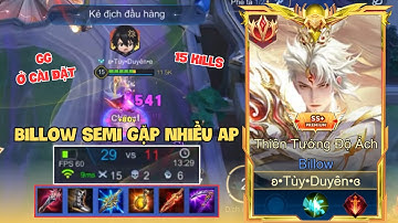 Khi Team Bạn 3 AP - Billow Đi Rừng Semi Với Những Pha Gank Khiến Team Bạn GG - Liên Quân
