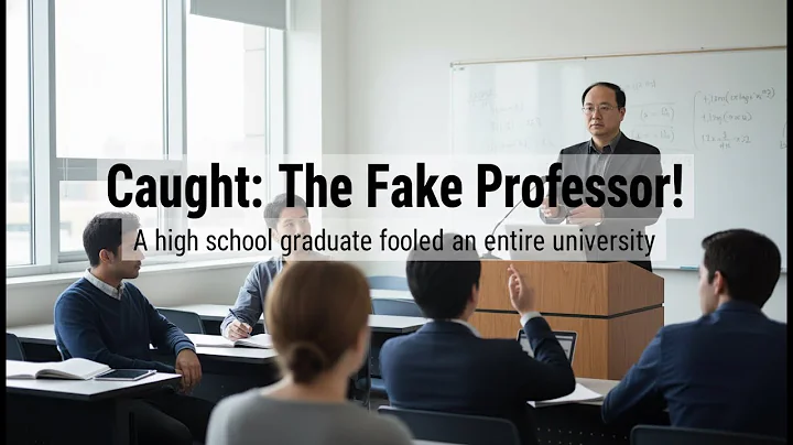 The Fake Professor Who Fooled Everyone #englishlearning #englishlistening #englishstories