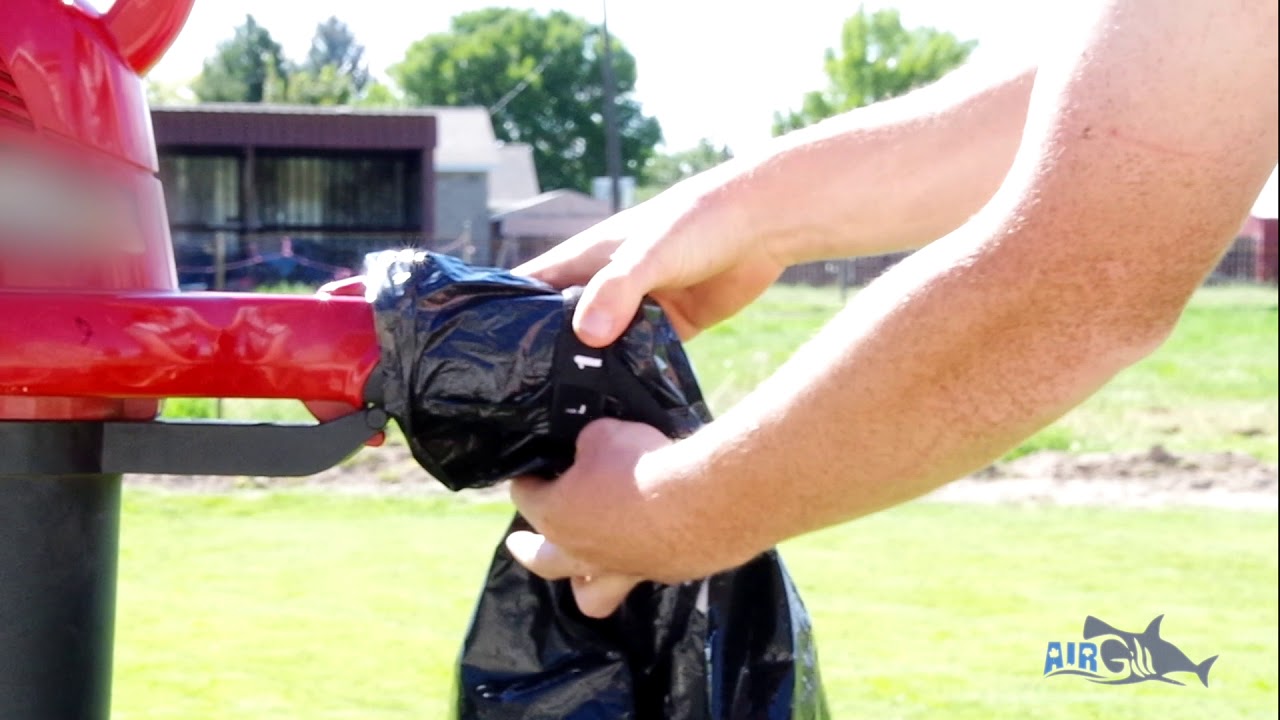 AirGill Disposable Leaf Vacuum Bag YouTube