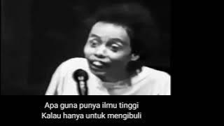 WIJI THUKUL - APA GUNA ( PUNK ROCK COVER )