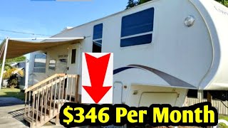 UNDER $400 Monthly Bills.. OWN THE RV... Cheap & Affordable Housing