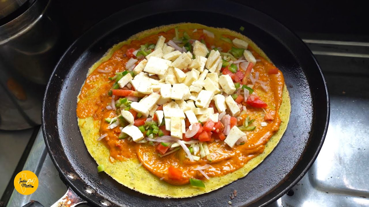 Ahmedabad Special Chilla Aunty Ka Paneer Chilla Sandwich Rs. 90/- Only l Ahmedabad Street Food