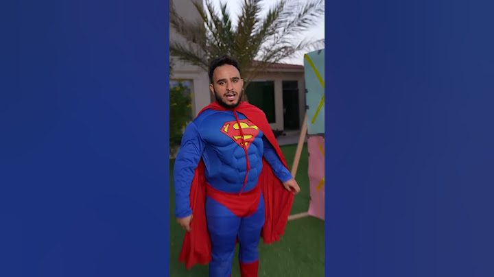 سوبرمان وبات مان 😂🥊