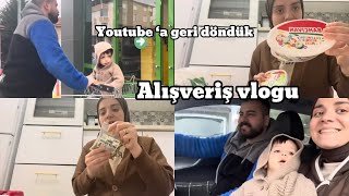 Yeniden Youtubedayız Dev Market Alışverişi Vlogu