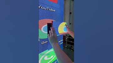 EagerLED technicians are installing LED modules#leddisplay #ledwall #eagerled #ledpanel #shorts
