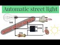 How to make automatic street light | bt136 | bd139