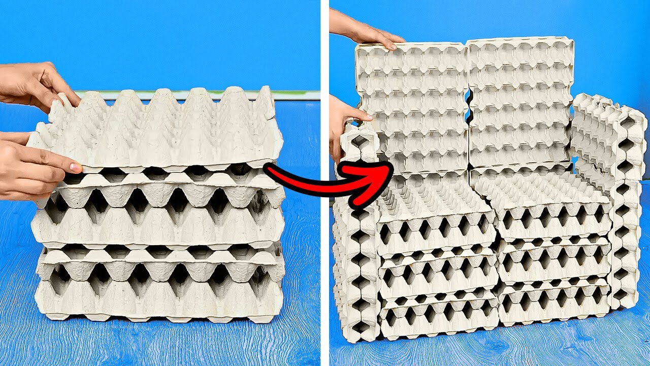 New Ways Of Using Egg Trays You Can Easily Repeat