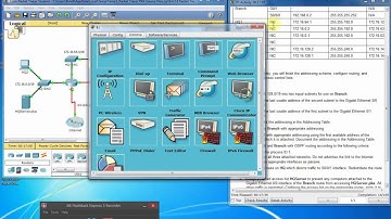 9.4.2.8 Packet Tracer ACL Skills Part 1