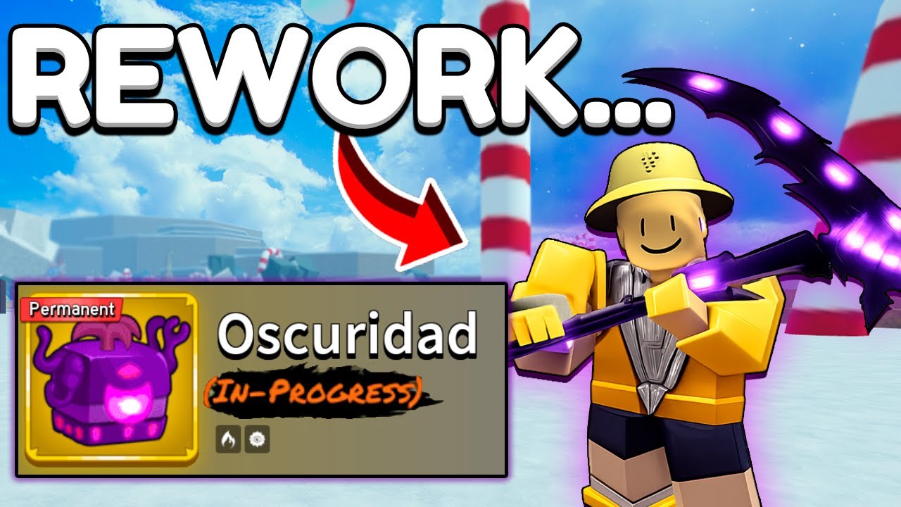 La DARK REWORK es OFICIAL! Fecha + LEAKS en Blox Fruits - YouTube