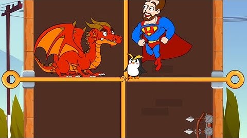 Home Pin Gameplay All Solution Pull The Pin/ Pull Him Out Mobile Game