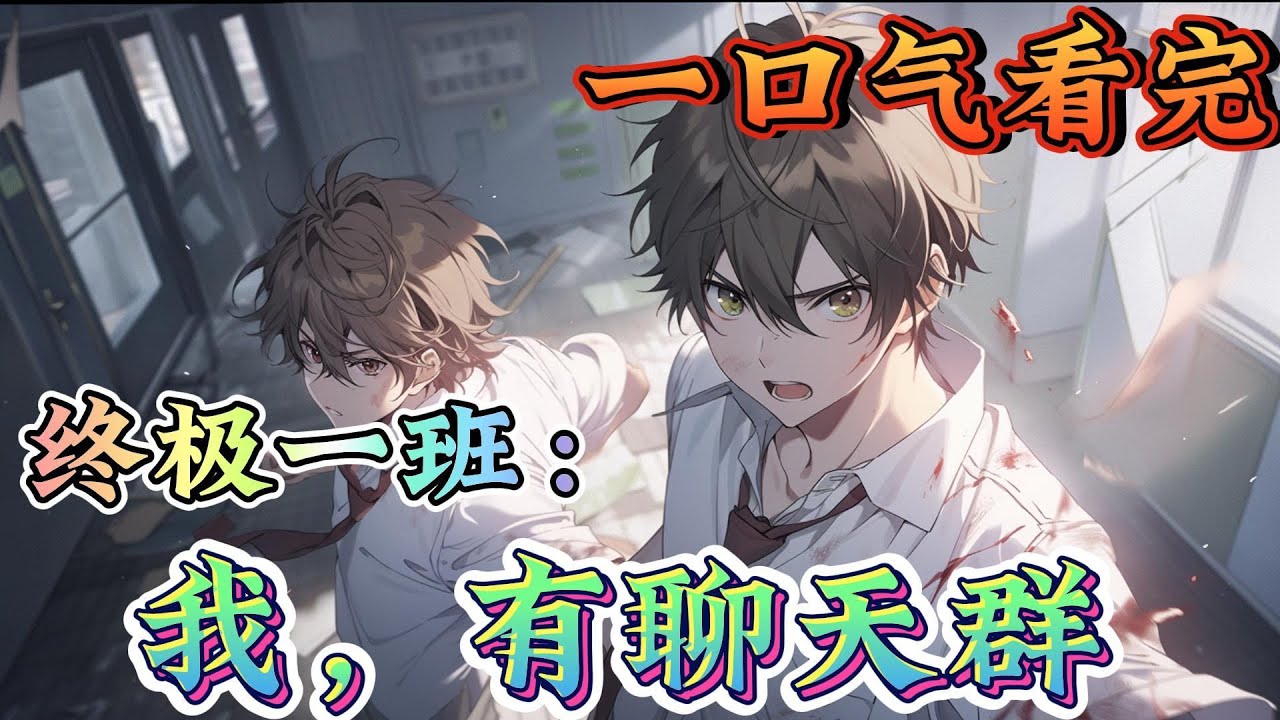 一口气看完系列《终极一班：我，有聊天群》穿越在诸天聊天群的帮下能否走到诸天最高顶点。一切都要从终极一班开始讲起，，，#终极一班#有声漫画#爽文#无敌#穿越