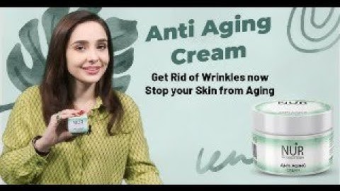 Anti-Aging Cream-|Hydrate Skin, Regenerate Skin Cells, Anti-Aging, Boost Collagen Synthesis |NUR