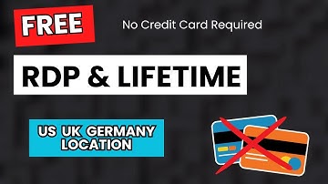 ✅Create Your Own Free RDP for Lifetime (No Credit Card!)