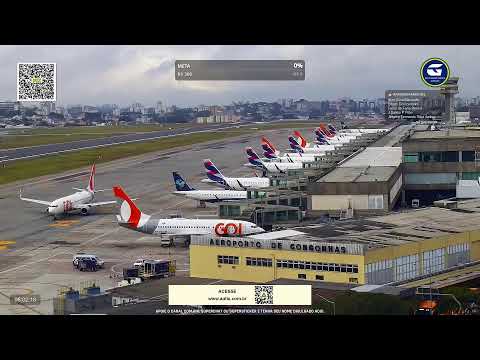 SBSP LIVE #2 - Aeroporto de São Paulo Congonhas AO VIVO - CGH Airport - 13/07 Noite
